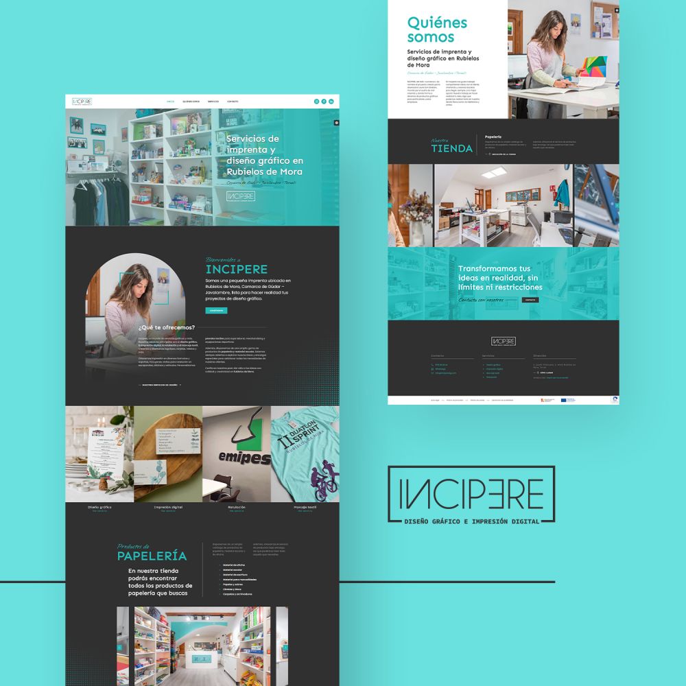 Diseño web Zaragoza - ejemplo de página web