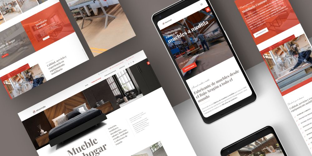Diseño web Zaragoza - trabajo página web